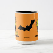 HALLOWEEN FUN SHOP - MUGS DE CAFÉ - WITCHES & BAT (Centre)
