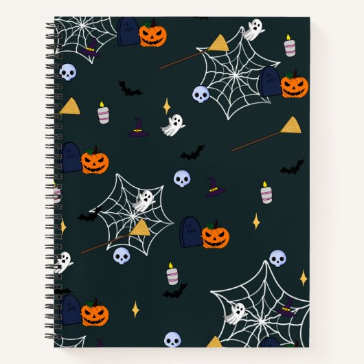 Halloween Fun Spiral Notitieboek (Voorkant)