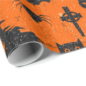 Halloween Fun Theme Cadeaupapier (Rol Hoek)