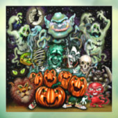 Halloween Fun Window Cling Raamsticker (Vel 3)