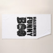 Halloween FUNNY BOO T SHIRT (Serviette de bain)