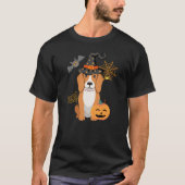 Halloween Funny Dog T-shirt (Voorkant)
