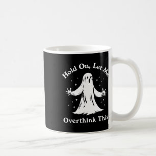 Halloween Funny Ghost Laat me deze grafiek overden Koffiemok