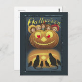  Halloween Funny Illustratie Briefkaart (Voorkant / Achterkant)