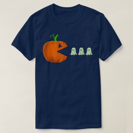 Halloween Funny Pumpkin Ghosts Boys Kinder Mannen T-shirt (Design voorkant)