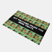 Halloween Funny Quote Confetti | Retro Pumpkins Deurmat (Schuin)