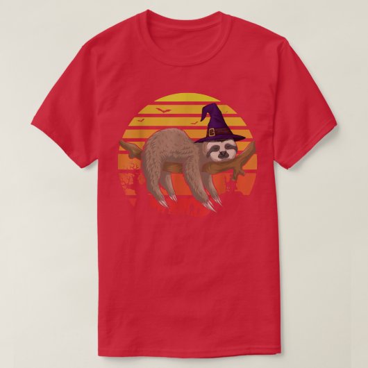 Halloween Funny Sloth Costume Hocus Langcus Kinder T-shirt (Design voorkant)