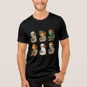 Halloween Gamer Squad Schattige T-shirt (Voorkant)
