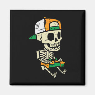 Halloween Gaming Skelet Kostuum Gamer Boys Kinder Magneet
