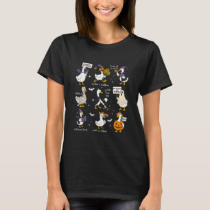 Halloween Gans Subtiel Weerstand Bieden Trump Libe T-shirt