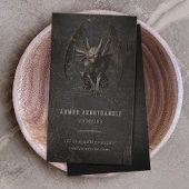 Halloween Gargoyle Visitekaartje