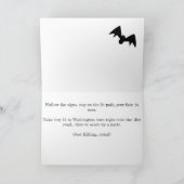 Halloween Gathering Kaart (Binnen)