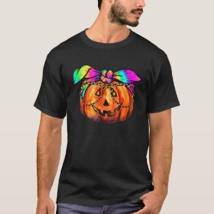 Halloween Gay Lesbians Pride Pumpkin LGBT Pride Fu T-shirt