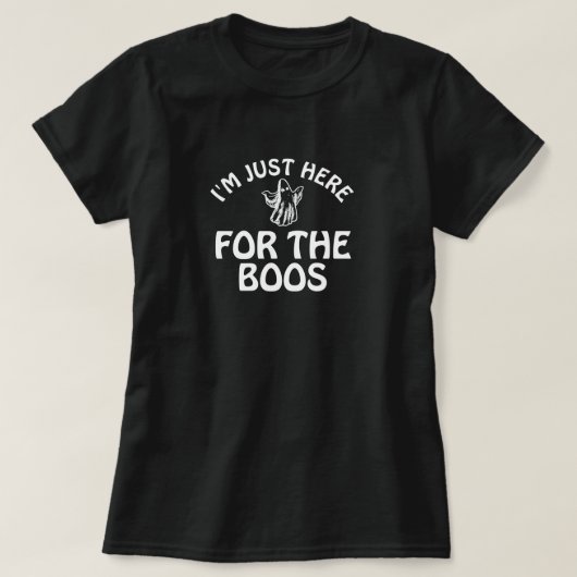 Halloween Geest Basic T-Shirt (Design voorkant)