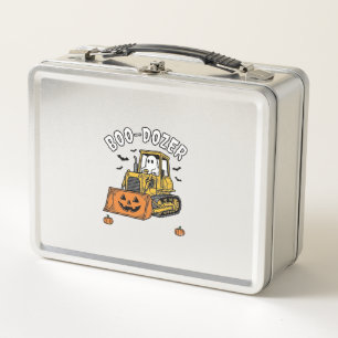 Halloween Geest Boo Dozer Grappige Bulldozer_1