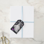 Halloween Geest Cadeaulabel (Met Touw)