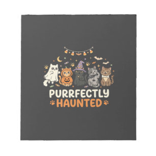Halloween Geest Cat Crew Notitieblok