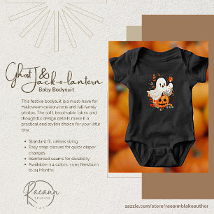 Halloween Geest en Jack-o-lantaarn Romper