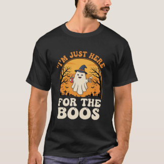 Halloween Geest Hier Voor De Boos T-shirt