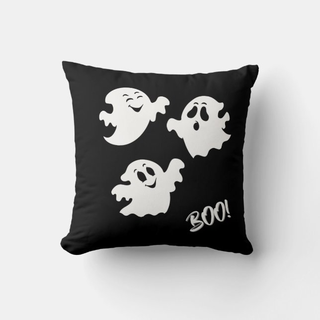 Halloween Geest Kussen (Voorkant)