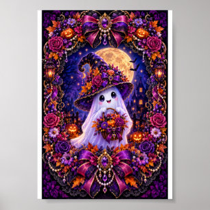 Halloween Geest – Magische Geheime Nacht Muurkunst Poster