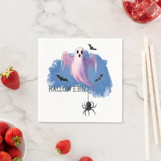 HALLOWEEN Geest Met Spin Servet