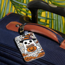 Halloween Geest Pompoen Snoep Reis Bloem Hoed