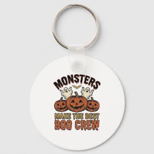 Halloween Geest Pompoen Vintage Gravure Grappige T Sleutelhanger