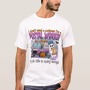 Halloween Geest,Postbode T-shirt