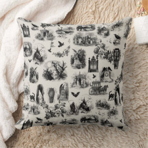 Halloween Geest Skelet Spook Toilet Kussen
