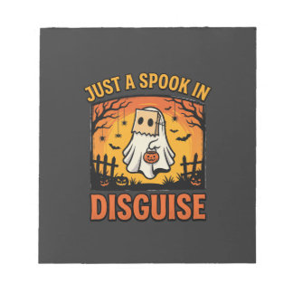 Halloween Geest Vermomming Notitieblok
