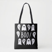 Halloween Geesten Boe Draagtas (Voorkant)