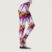 Halloween geesten en pompoenen leggings (Rechts)