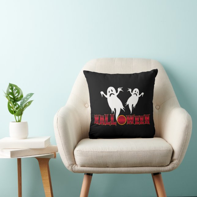 Halloween Geesten Kussen (Stoel)