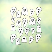 Halloween Geesten Raamsticker (Vel 3)