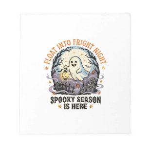 Halloween Geestenmaan Optocht Notitieblok