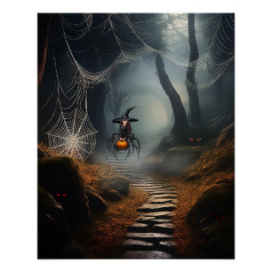 Halloween Gehekste Spin Sorcerer Perfect Poster