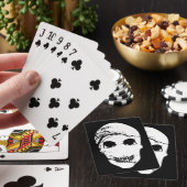 Halloween Geïnspireerde schedel Pokerkaarten (Insitu)