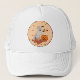 Halloween Gele Labradors Retriever Trucker Pet