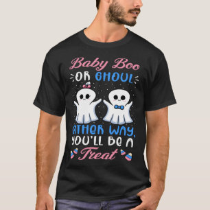 Halloween Gender onthullen Baby Boo of Ghoul Baby T-shirt