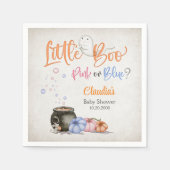 Halloween Gender onthulling Baby shower Servet (Voorkant)