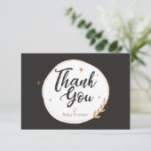 Halloween gepersonaliseerde bedankkaart (Staand voorkant)