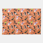 Halloween German Shepherd Theedoek (Horizontaal)