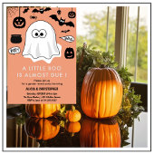 Halloween Geslacht onthullen uitnodiging Ghost