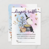 Halloween Geslacht Onthulling Luier Raffle. Informatiekaartje (Voorkant / Achterkant)