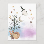 Halloween Geslacht Onthulling Luier Raffle. Informatiekaartje (Achterkant)