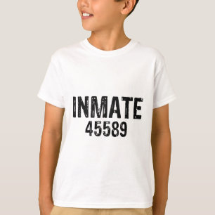 Halloween gevangene Jail Inmate Costume T-shirt
