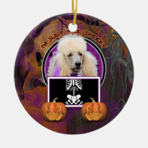 Halloween - Gewoon een Lil Spooky - Poodle - Champ Keramisch Ornament