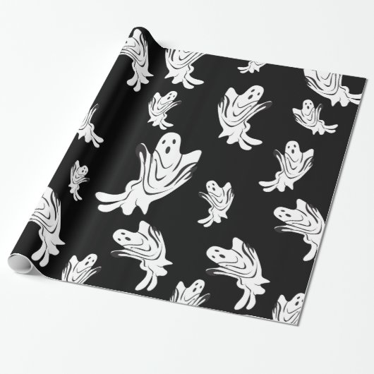 Halloween - Gewoon gholy Cadeaupapier (Uitgerold)