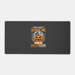 Halloween Gezondheid Docent Enge Pompoen Kraai Bureaumat